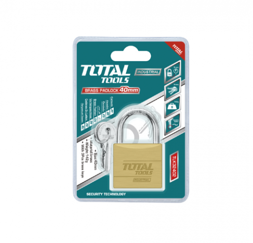 قفل TOTAL نحاس 3مفتاح 40MM