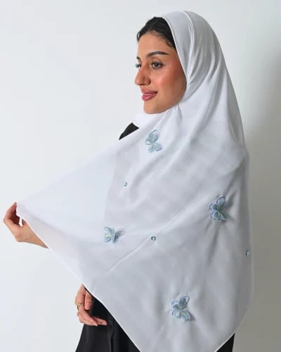 طرحة الفراشة الطائرة