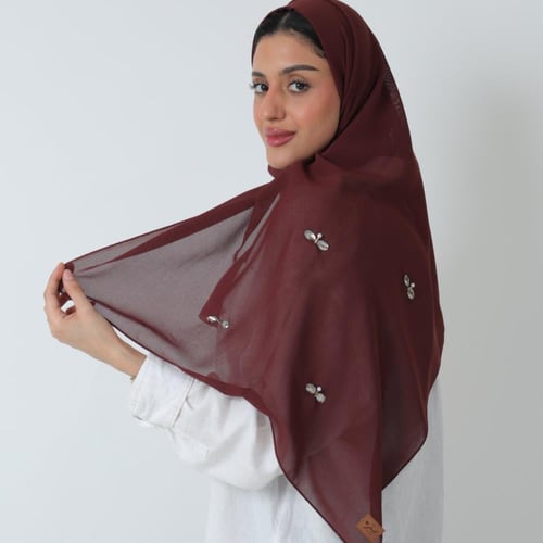 طرحة فراشة الكرستال