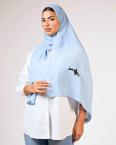 طرحة لؤلؤة