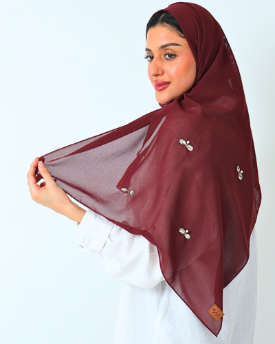 طرحة فراشة الكرستال