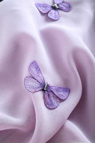 طرحة فراشة القصب