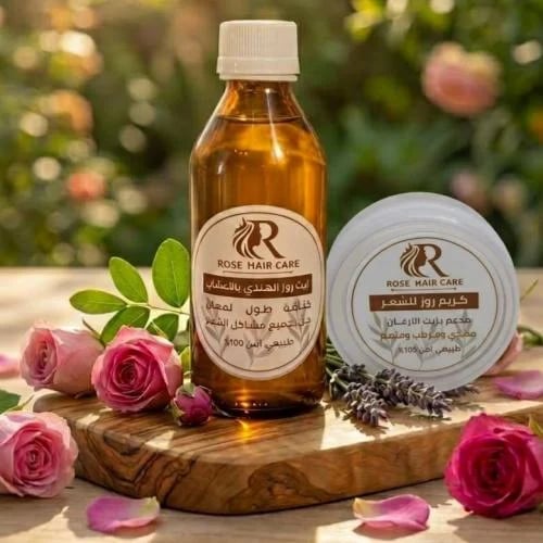 Rose oil routine and rose cream