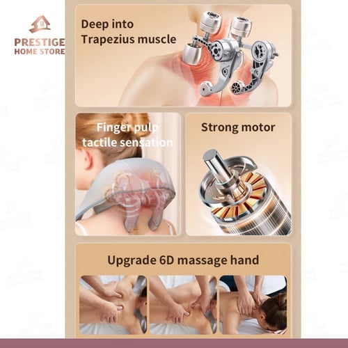 جهاز تدليك الكتف والرقبة المطور 6D