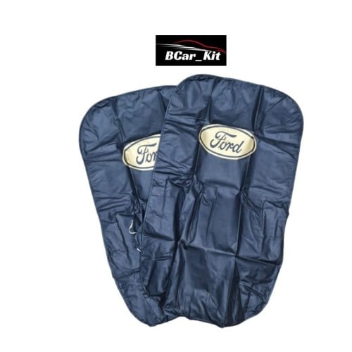 تلبيسة مقاعد أمامية أسود ثقيل دعاية - فورد