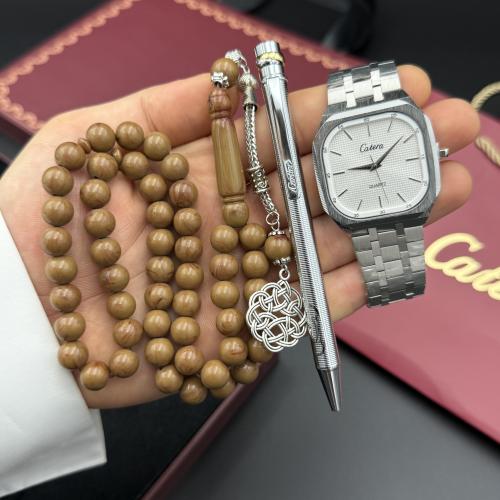 طقم كارتيرا (ساعة قلم وسبحة)
