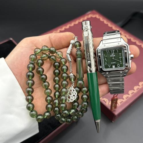 طقم كارتيرا (ساعة قلم وسبحة)