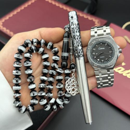 طقم كارتيرا (ساعة قلم وسبحة)