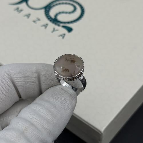 خاتم فضه شنكار - 925
