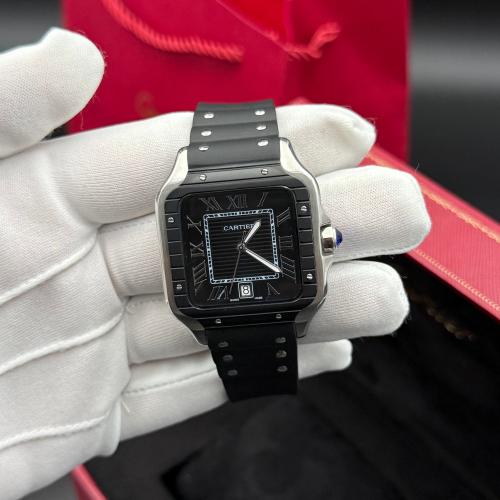 ساعة كارتير سانتوس دو اسود