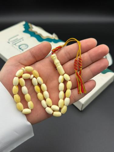 مسابح تراب الكهرمان شكة قماش