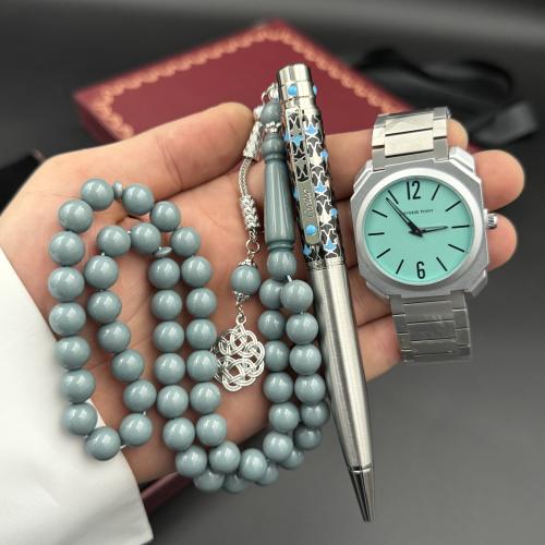 طقم كارتيرا (ساعة قلم وسبحة)
