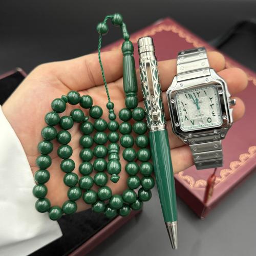 طقم كارتيرا (ساعة قلم وسبحة)