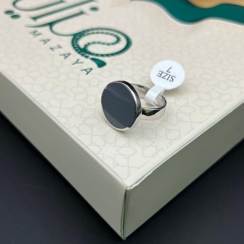 خاتم فضه شنكار - 925