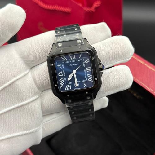 ساعة كارتير سانتوس دو اسود