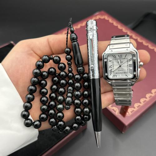 طقم كارتيرا (ساعة قلم وسبحة)