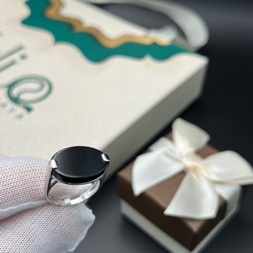 خاتم فضه شنكار - 925