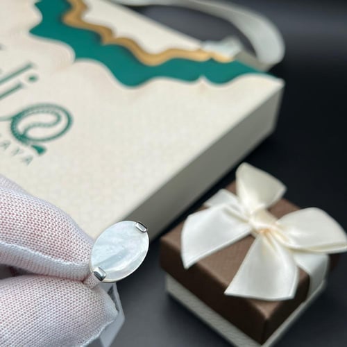 خاتم فضه شنكار - 925