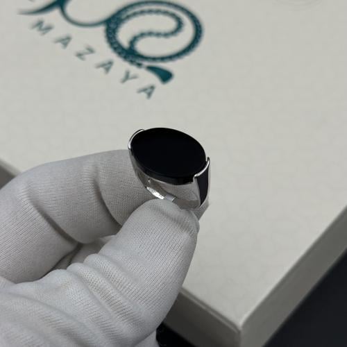 خاتم فضه شنكار - 925