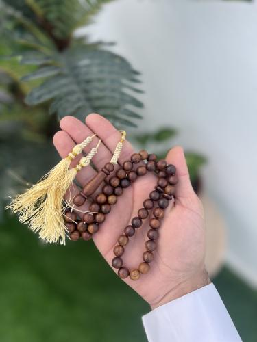 مسابح كوك طبيعي شكة قماش