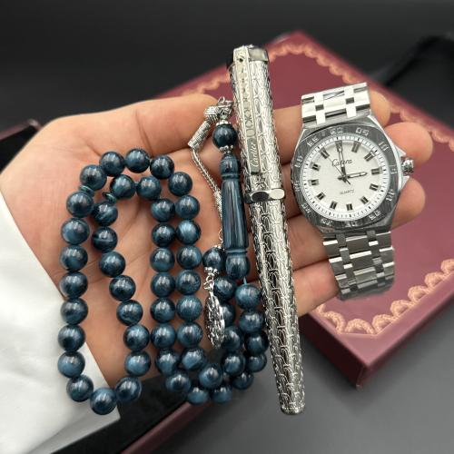طقم كارتيرا (ساعة قلم وسبحة)