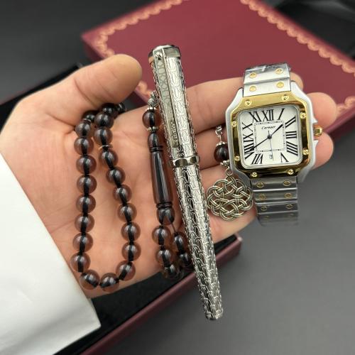 طقم كارتيرا (ساعة قلم وسبحة)