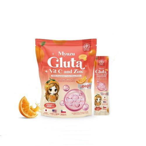 Myuzu Gluta, Vit C & Zinc Collagen (Triple X3)