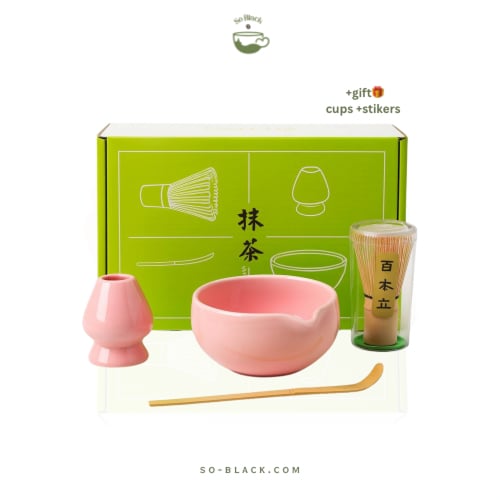 مجموعة الادوات لتحضير الماتشا