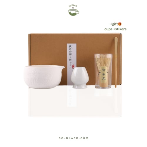 مجموعة الادوات لتحضير الماتشا