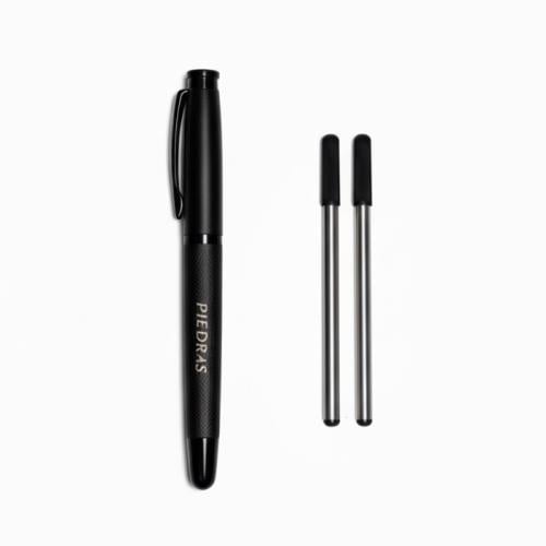 قلم PIEDRAS أسود