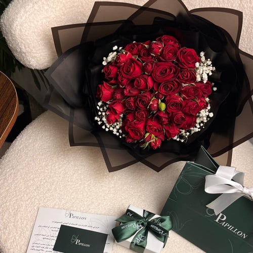 باقة ورد بيبي روز