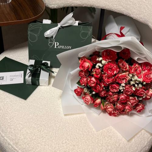 باقة ورد بيبي روز