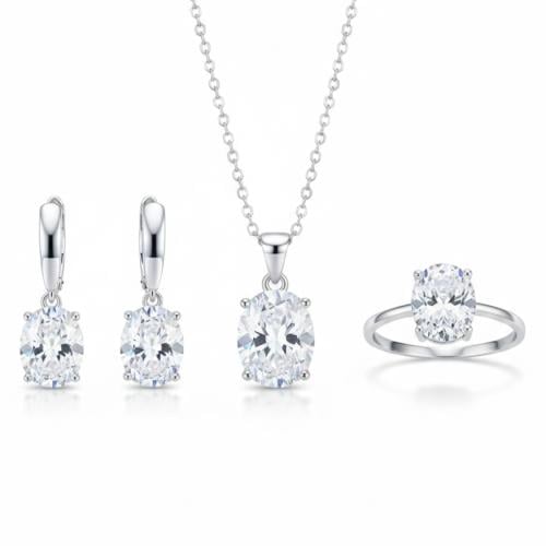 طقم أبيض فضه ٩٢٥