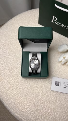 ساعه فضيه CASIO