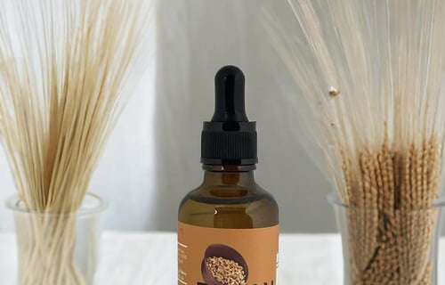 زيت جنين القمح النباتي