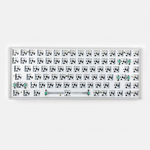 DK84 KEYBOARD - Transparent WHITE