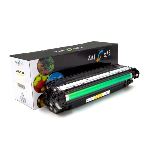 حبر طابعة 650A اصفر CE272A متوافق مع طابعات اتش بي...