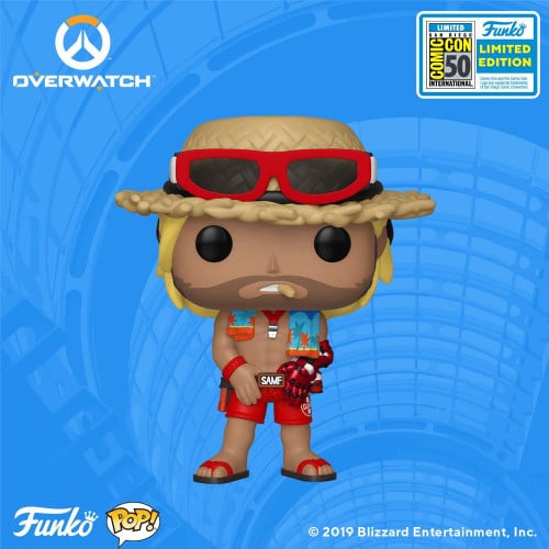 Funko Pop! Overwatch Lifeguard Beach McCree 2019 S...