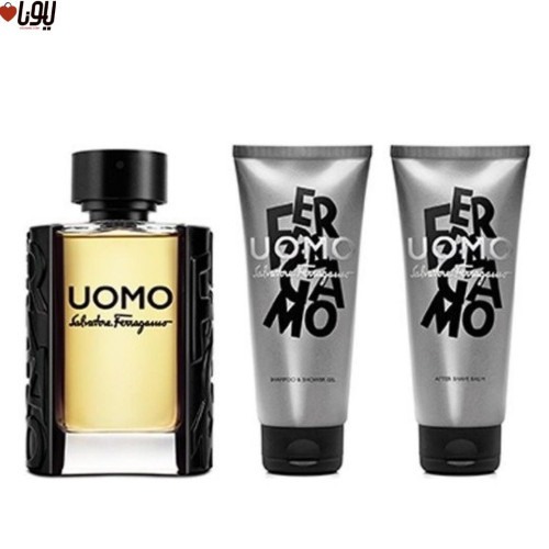 طقم سلفاتور فيرغامو اومو او دو تواليت (عطر100مل+اف...