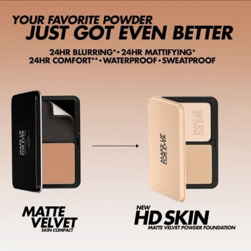 ميك اب فور ايفر - كريم أساس مضغوط غير لامع 1Y04