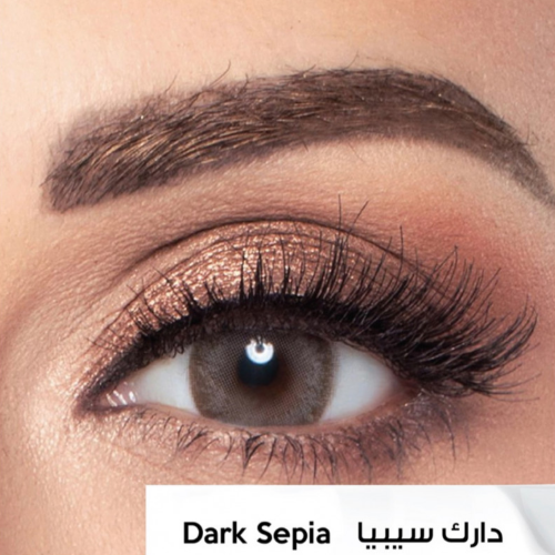 عدسات امارا - دارك سيبيا Dark sepia