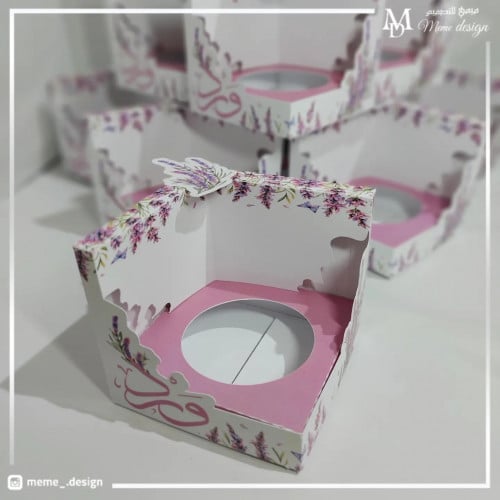 بوكس توزيعات مباخر او شموع 15حبه