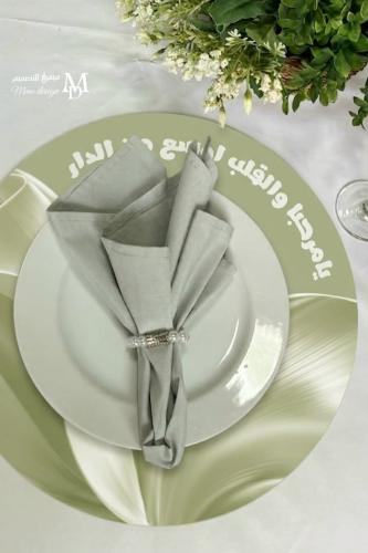 قاعدة صحن بثيم زواج 10 حبات