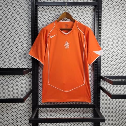 طقم منتخب هولندا موسم 2004 برتقالي
