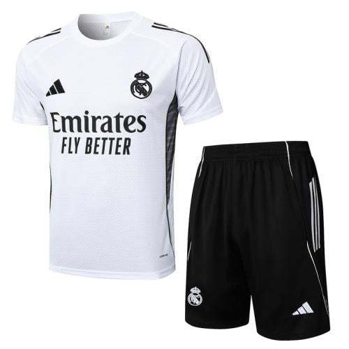 طقم تدريب صيفي ريال مدريد 2025-2026 ابيض