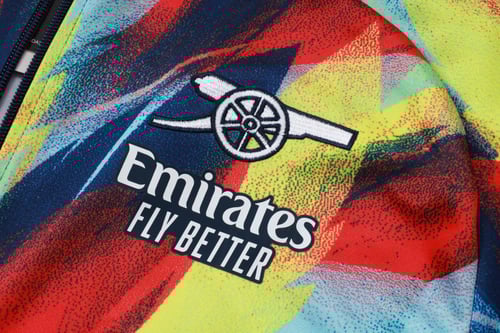 طقم تدريب ارسنال 2025-2026 اخضر سحاب كامل