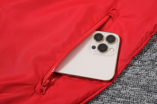 طقم تدريب شتوي جاكيت ميلان 2024-2025 اسود