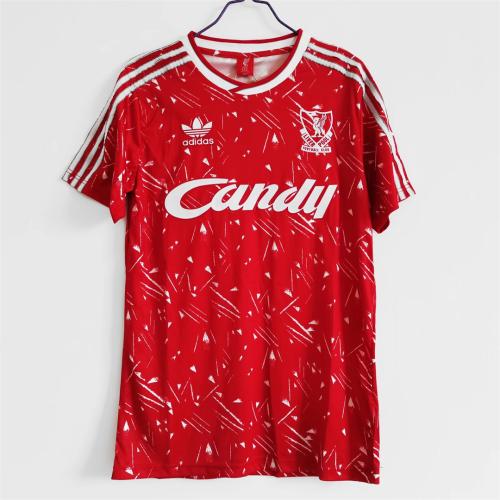 طقم ليفربول موسم 1989-1991 احمر