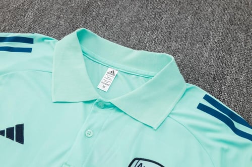 طقم تدريب صيفي بولو ارسنال 2024-2025 سماوي