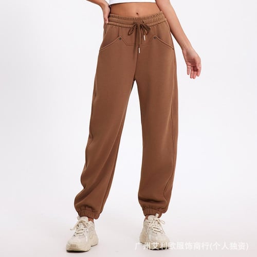 بنطلون نسائي قطن ماركة الو 2 alo cross-border